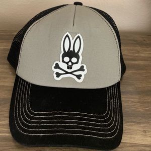 Psycho Bunny embossed baseball cap